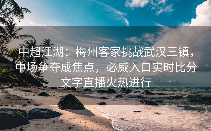 中超江湖：梅州客家挑战武汉三镇，中场争夺成焦点，必威入口实时比分文字直播火热进行