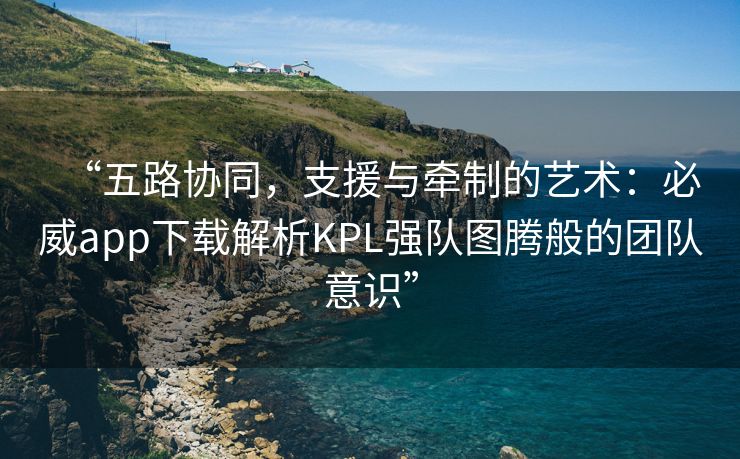 “五路协同，支援与牵制的艺术：必威app下载解析KPL强队图腾般的团队意识”  第2张